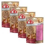 Przysmaki dla psów - Przysmak dla psa 8IN1 Meaty Treats Freeze Dried Duck 4 x 50 g - miniaturka - grafika 1