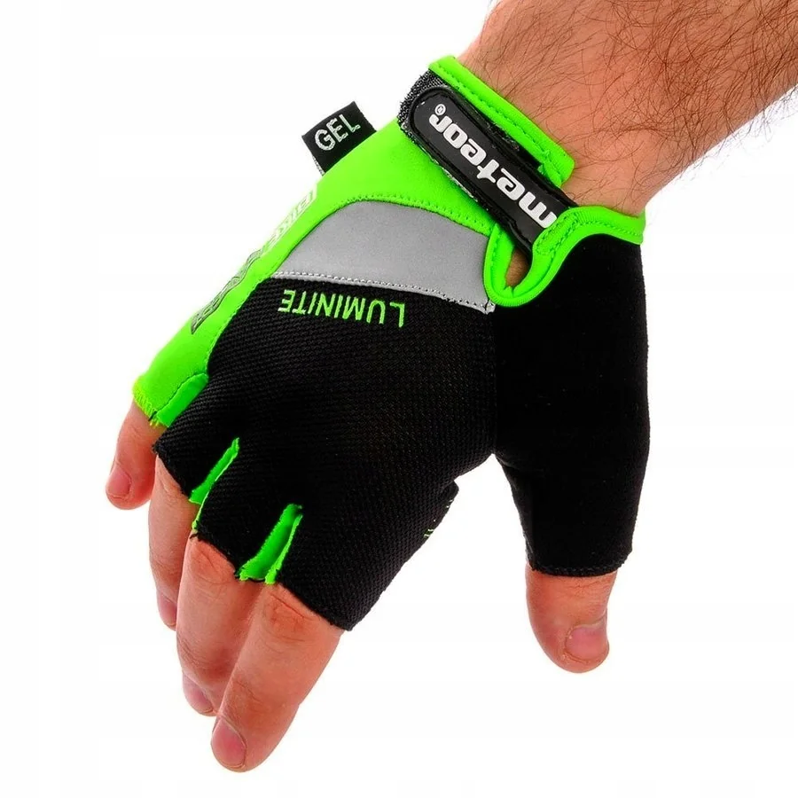 RĘKAWICZKI ROWEROWE NA ROWER KRÓTKIE METEOR GEL GX31 XS żelowe elastyczne