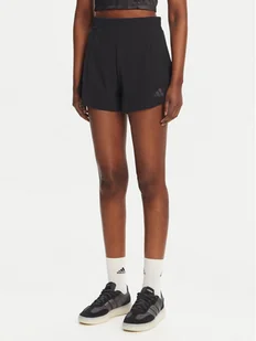 adidas Szorty sportowe HIIT Airchill 2-in-1 JH3784 Czarny Regular Fit - Spodenki damskie adidas Szorty sportowe HIIT Airchill 2-in-1 JH3784 Czarny Regular Fit - Spodenki damskie - miniaturka - grafika 1