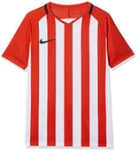 Piłka nożna - Nike trykot dzieci Striped Division III SS, czerwony, xl 894102-658 - miniaturka - grafika 1