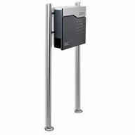 Skrzynki na listy - Nowoczesna i stylowa Skrzynka pocztowa na Listy i gazety ze stali nierdzewnej - miniaturka - grafika 1