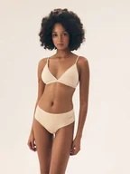 Biustonosze - Biustonosz miękki trójkąt Nashwa Henderson piaskowy S - miniaturka - grafika 1