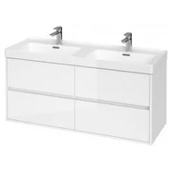 Szafki łazienkowe - CERSANIT S801-323 SET B284 CREA 120 BIA?Y ZMONT ( SZAFKA + UMYWLAKA) WIRT. - miniaturka - grafika 1