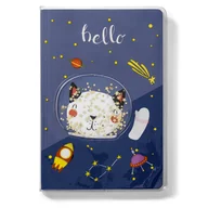 Notesy i bloczki - Notes KOTEK W KOSMOSIE - miniaturka - grafika 1