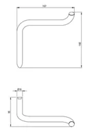 Stojaki i wieszaki na papier toaletowy - Deante Silia Uchwyt na papier toaletowy titanium ADID211 - odbiór osobisty: Kraków, Warszawa - miniaturka - grafika 1