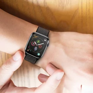 High Five Szkło ochronne dla zegarka Apple Watch 1, 2 i 3 - 3D Black Full Glue - Akcesoria do smartwatchy - miniaturka - grafika 3