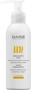 Babe Laboratorios Dermaseptyczne mydło bakteriobójcze do ciała i dłoni Travel Size 100 ml (8436571630971) - Mydła - miniaturka - grafika 1