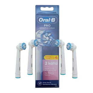 Końcówki ORAL-B EB60X PRO-4 Sensi UltraThin - Końcówki do szczoteczek elektrycznych - miniaturka - grafika 1