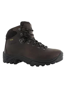 Hi-Tec Botki trekkingowe "Ravine WP" w kolorze brązowym - Buty trekkingowe damskie - miniaturka - grafika 1