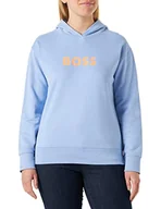 Bluzy damskie - BOSS Bluza damska, Open Blue472, XL - miniaturka - grafika 1