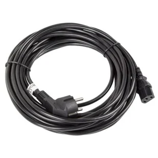 LANBERG LANBERG Kabel zasilający CEE 7/7 IEC 320 C13 VDE 10M czarny (CA-C13C-11CC-0100-BK) - Kable komputerowe i do monitorów - miniaturka - grafika 1