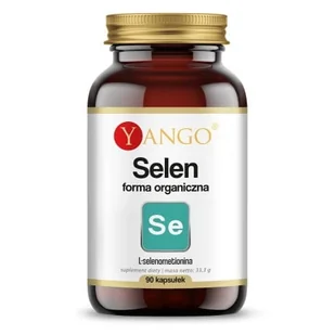 YANGO Yango Selen organiczny 530 mg 90 k tarczyca - Witaminy i minerały - miniaturka - grafika 1