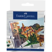 Farby i media malarskie - Faber-Castell Farby Olejne W Tubkach 24 Kol X 9 Ml - miniaturka - grafika 1