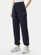Spodnie sportowe damskie - Guess Spodnie dresowe V4BB13 K7UW2 Granatowy Regular Fit - miniaturka - grafika 1