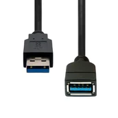 Kable USB - ProXtend USB 3.2 Gen1 Przedłużacz Czarny 1M - miniaturka - grafika 1