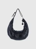 Torebki damskie - 4F Torba hobo na ramię - czarna Uniwersalny - miniaturka - grafika 1