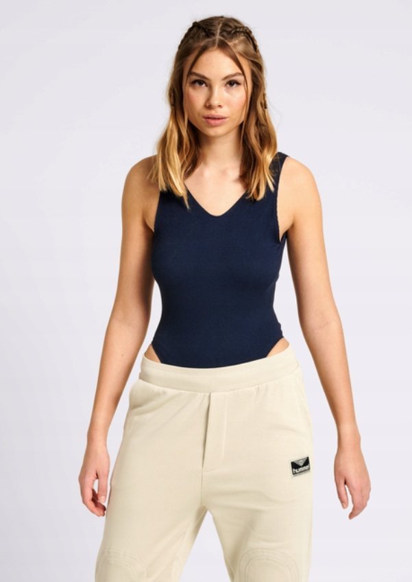 HUMMEL BODY DAMSKIE GRANATOWE NA CO DZIEŃ M/L PUT