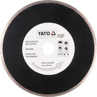 Tarcze do pił - Yato tarcza tnąca pełna 200mm - 6017 (YT-6017) - miniaturka - grafika 1