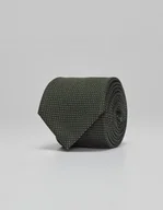 Krawaty i muchy męskie - krawat seta&cottone 73 zielony - miniaturka - grafika 1