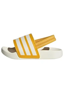 adidas Uniseks - niemowlęta ADILETTE ESTRAP SLIDES INFANTS, crew yellow/off white/off white, 22 EU - Buty dla chłopców - miniaturka - grafika 1
