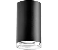 Lampy sufitowe - Łazienkowe oświetlenie punktowe TURYN 1xGU10/10W/230V IP44 czarne - miniaturka - grafika 1