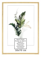 Ramki na zdjęcia - Drewniana ramka na zdjęcia z serii "Natura" 50x70 cm - miniaturka - grafika 1