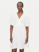 Sukienki - Pieces Sukienka letnia Sastina 17156475 Biały Regular Fit - miniaturka - grafika 1