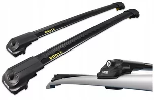 Bagażnik dachowy bazowy niski Turtle Air1 Air-1 czarny 82/82 - Boxy dachowe - miniaturka - grafika 1