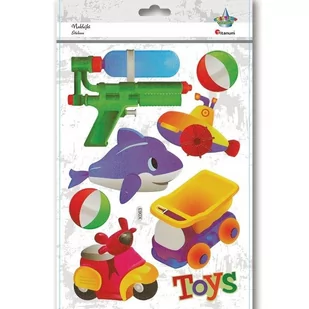 Titanum Naklejki wypukłe miękkie toys mix 8szt - Pozostałe akcesoria dla plastyków - miniaturka - grafika 1