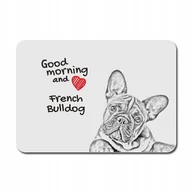 Podkładki pod mysz - Buldog francuski Podkładka pod mysz myszkę Grafika - miniaturka - grafika 1