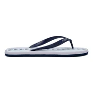 Klapki i japonki męskie - Klapki basenowe Kappa 371G1LW White - Blue Marine - Grey Lt Lead - miniaturka - grafika 1