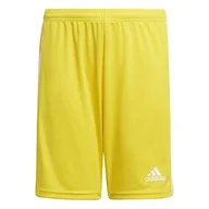 Spodnie i spodenki dla chłopców - adidas adidas Chłopięce Squad 21 Sho Y krótkie spodnie Team Yellow/White 10 Years GN5760 - miniaturka - grafika 1
