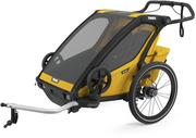 Przyczepki rowerowe - Thule Chariot Sport2 przyczepka rowerowa SpeYellow - żółto/czarna TH/10201024 - miniaturka - grafika 1
