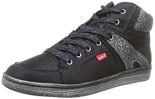 Kickers Sneakersy dziewczęce Lowell, granatowy, srebrny, błyszczący - 31 EU - Buty dla dziewczynek - miniaturka - grafika 1
