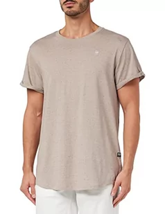 G-STAR RAW Męski T-shirt Lash Straight Fit, Wielokolorowy (Dumic Htr D16396-d288-d876), S - Koszulki męskie - miniaturka - grafika 1