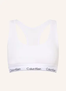 Calvin Klein Biustonosz Bustier Icon Cotton Modal weiss - Biustonosze - miniaturka - grafika 1