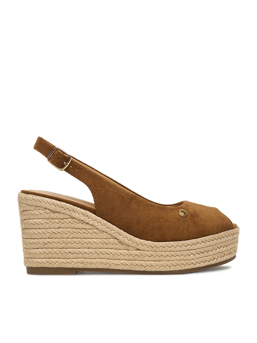 Espadryle EO-R26SS03466 Brązowy