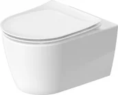 Miski WC - Duravit Soleil by Starck Toaleta WC podwieszana 54x37 cm Rimless bez kołnierza biała 2591092000 - miniaturka - grafika 1