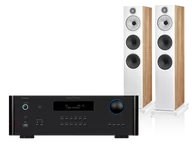 Zestawy stereo - Rotel RA-1572 MkII (czarny) + 603 S3 (dąb) - miniaturka - grafika 1