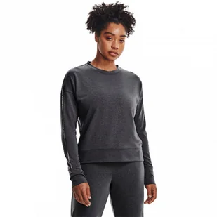Damska bluza treningowa UNDER ARMOUR UA Rival Terry Taped Crew - Bluzy sportowe damskie - miniaturka - grafika 1
