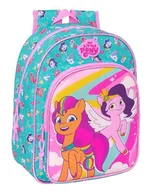 Plecaki szkolne i tornistry - Safta MY LITTLE PONY MAGIC - Animowany plecak szkolny dla dzieci, plecak dziecięcy, plecak dziecięcy, odpowiedni do wózka, idealny dla dzieci w wieku szkolnym, wygodny i wszechstronny, 26 x 11 x 34 - miniaturka - grafika 1