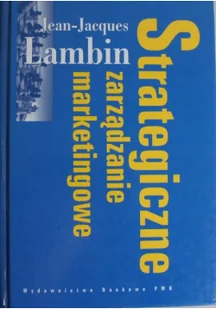 Strategiczne zarządzanie marketingowe Używana - Biznes - miniaturka - grafika 2
