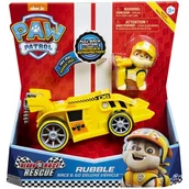 Samochody i pojazdy dla dzieci - Psi Patrol Rubble Figurka + Pojazd Napęd Dźwięk - miniaturka - grafika 1