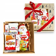 Zestawy upominkowe - Zestaw prezentowy Prezent na Mikołaja Święta pod Choinkę Kinder - miniaturka - grafika 1