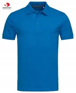 Koszulki męskie - SUPER CENA i JAKOŚĆ Męska Koszulka POLO STEDMAN 9060LC NIEBIESKA Rozm: XXL - miniaturka - grafika 1