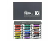 Farby i media malarskie - Zestaw Farb Gouache Holbein Artist 18K 15Ml G713 - miniaturka - grafika 1
