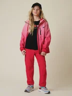 Spodnie i spodenki dla dziewczynek - 4F Spodnie trekkingowe 2w1 dziewczęce - różowe 164 (13-14 lat) - miniaturka - grafika 1