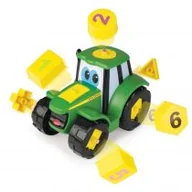 Samochody i pojazdy dla dzieci - Tomy John Deere Ucz się i baw z traktorem 46654 - miniaturka - grafika 1
