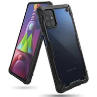 Etui i futerały do telefonów - Ringke Etui Fusion X do Galaxy M51 czarny - miniaturka - grafika 1