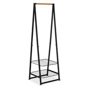 Suszarki na ubrania - Brabantia Linn wieszak na ubrania, mały, lakierowana stal, czarny, 1,9 m 118241 - miniaturka - grafika 1